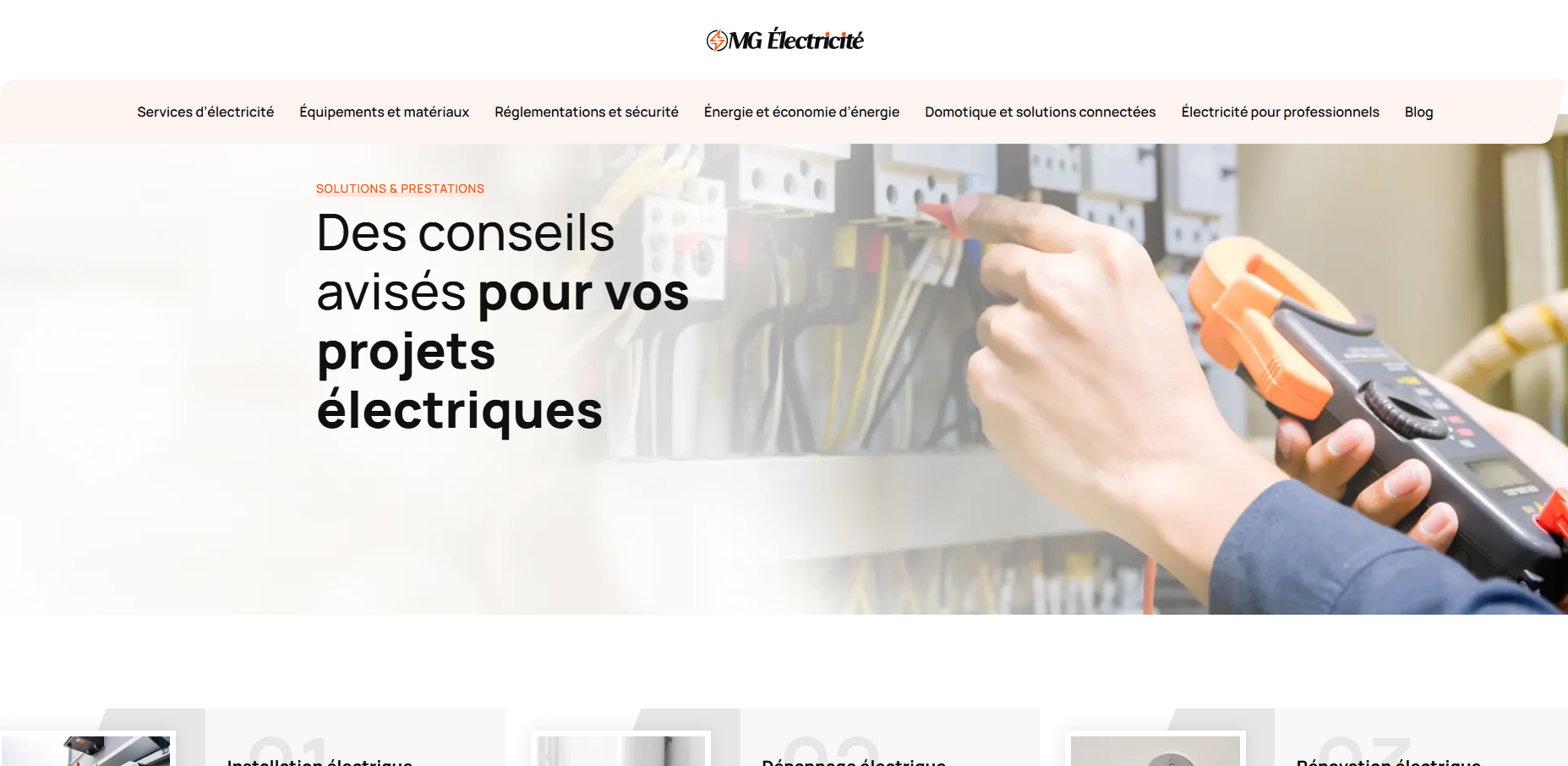 Installation, dépannage et rénovation électrique